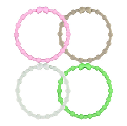 Pastoral Elegance Pack Pro Hair Ties (4-pack) för lugn styling