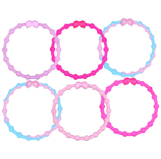 Candy Dreams Pack Pro Hair Ties (paquete de 6): dulces sueños para tu cabello