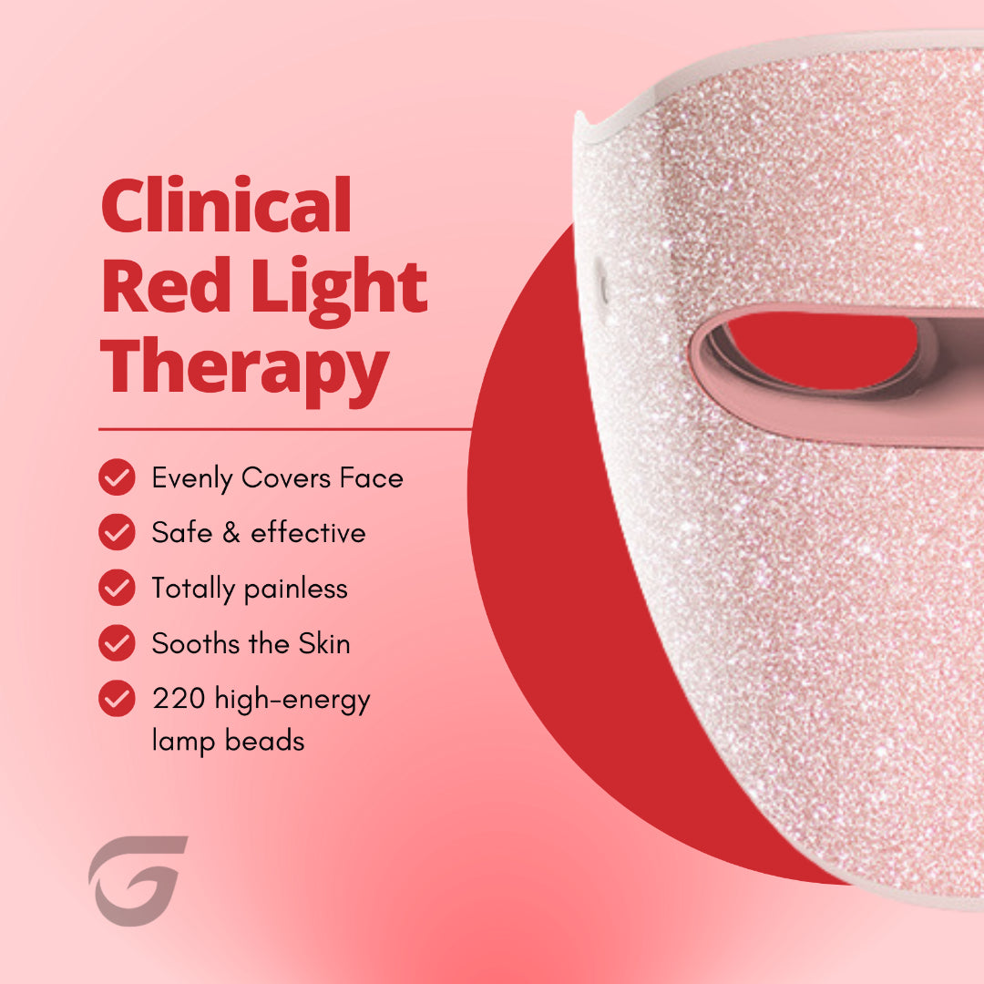 Masque Glowera 4 en 1 Light Therapy Red