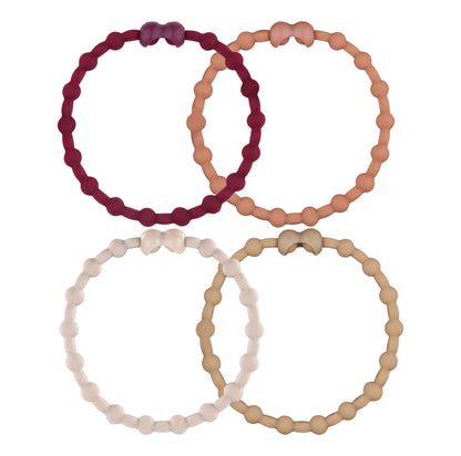 Vintage Chic Pack Pro Hair Ties (4-pack): een vleugje klasse voor elke streng