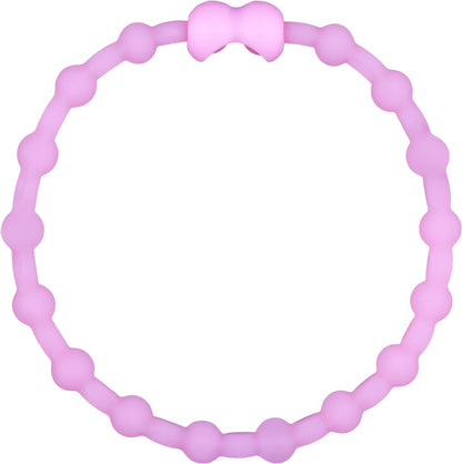 Glow Pink Hair Ties (8 Pack): Abraza la audacia con un toque de brillo juguetón