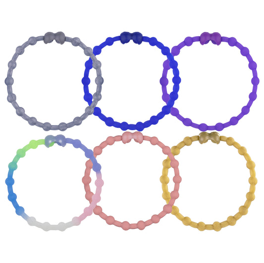 Metallic Fusion Pack Hair Ties (6-pack): briller brillant dans chaque style