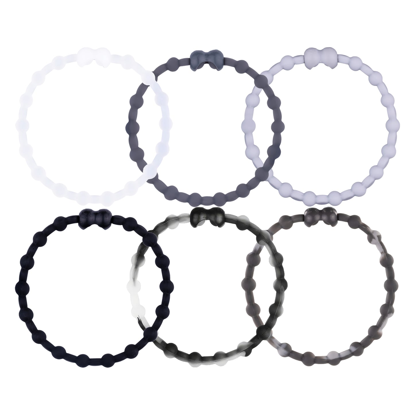 Urban Chic Pack Hair Ties (6-Pack) - Elevate Your Everyday Style