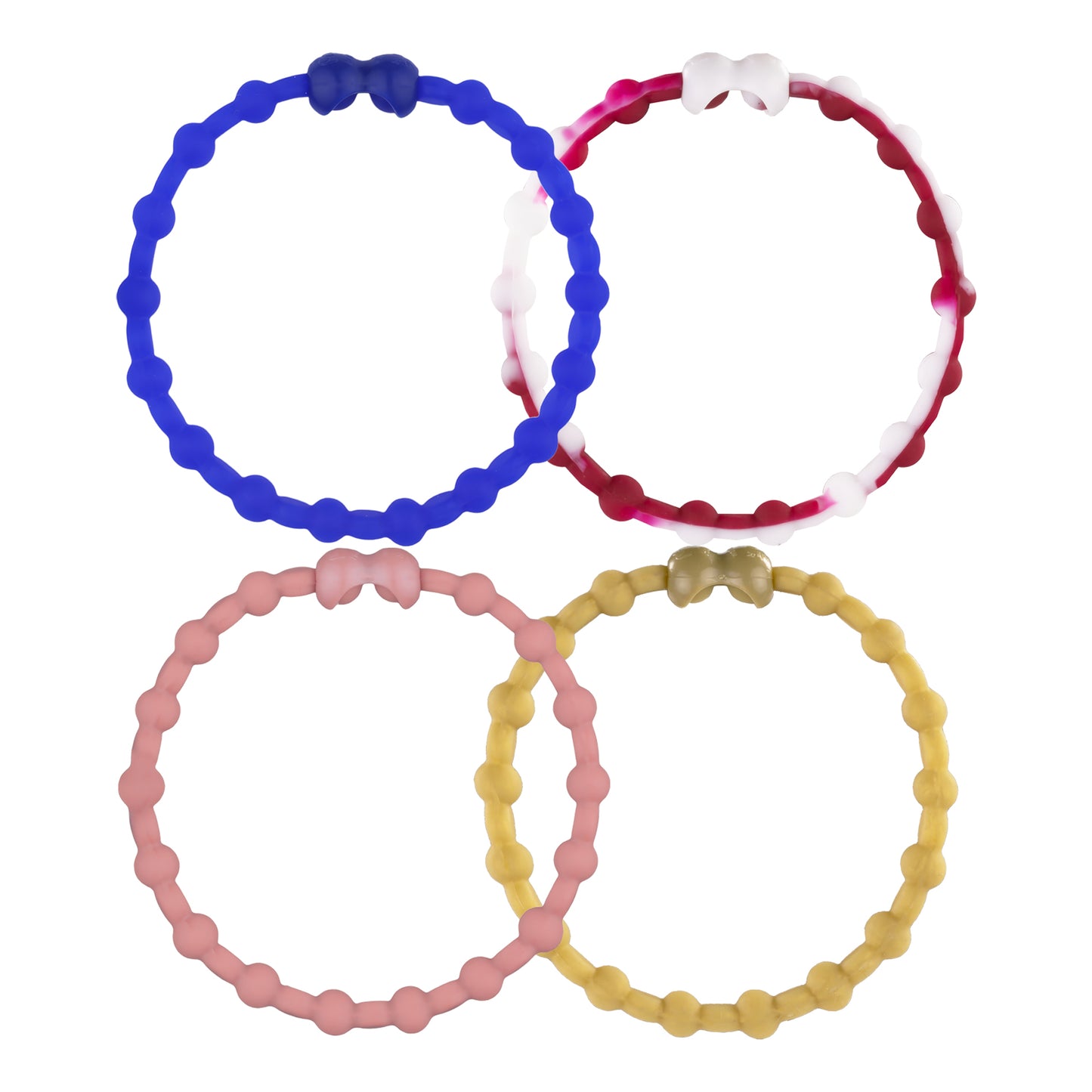 Regal Radiance Pack Pro Hair Ties (4-pack): Upplev oöverträffad stil och komfort