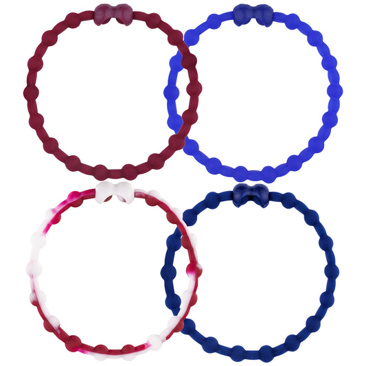 Royal Gardens Pack Pro Hair Ties (4-pack): blomstra med jordnära elegans