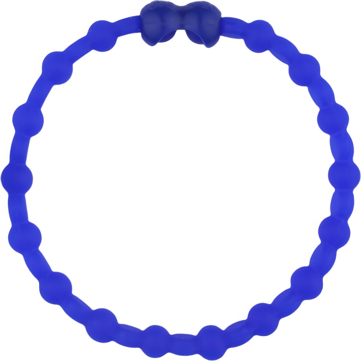 Royal Blue Hair Ties (4-Pack): A Touch of Timeless Elegance
