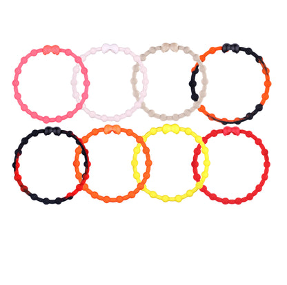 Autumnal Equinox Pack Hair Ties (8 Pack): Embrace the Balance of Fall with Vibrant Colors