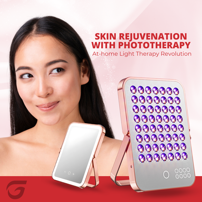 Pro Hair Tie x Glowera™ 9 in 1 Skin Rejuvenation Red Light Therapy Panel