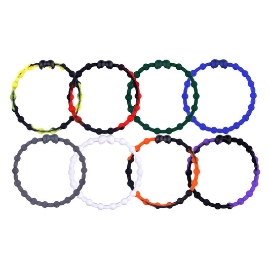 Urban Spectrum Pack PRO Hair Ties: Easy Release Adjustable for Every Hair Type PACK OF 8