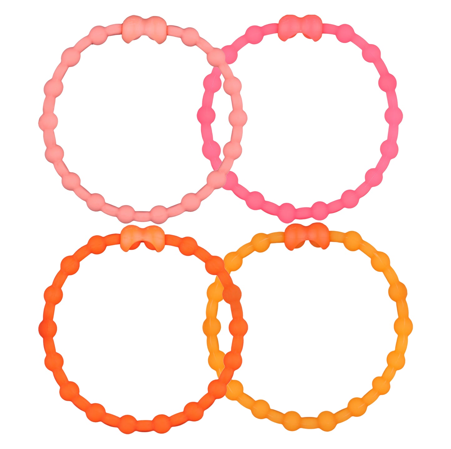 Tropical Paradise Pack Pro Hair Ties (4-pack): Bask i övibber med varje sträng