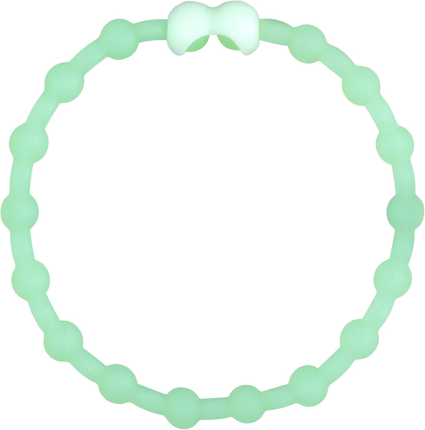 Glow Green Hair Ties (8 paquete): Electrifique su aspecto con brillantez de neón