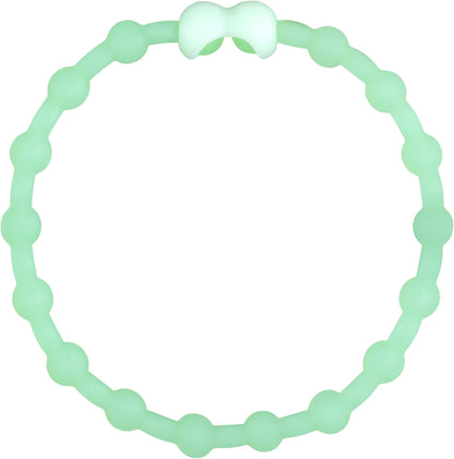 Glow Green Hair Ties (8 paquete): Electrifique su aspecto con brillantez de neón