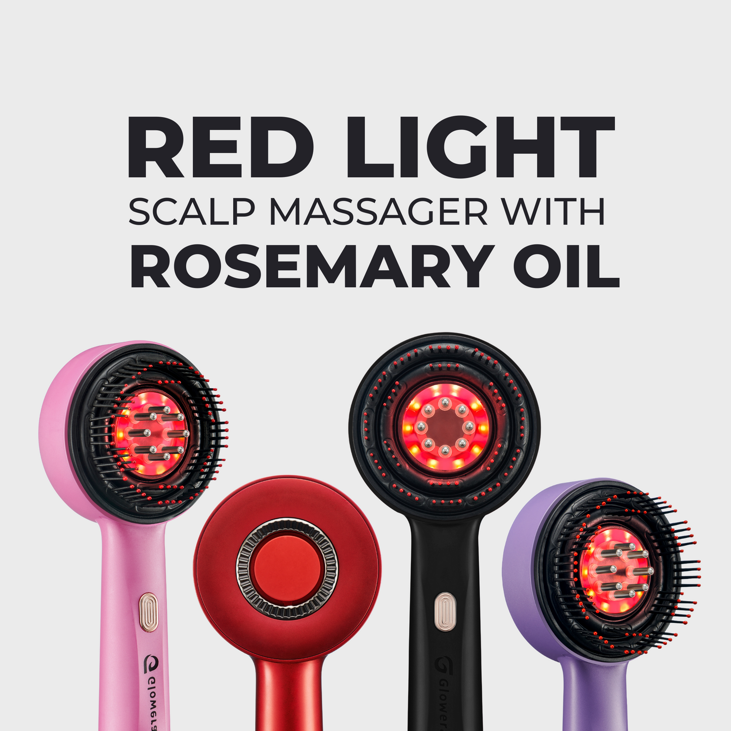 Glowera™ Red Light Scalp Massager