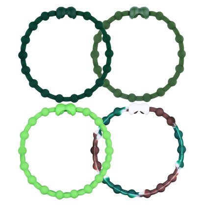 Mystic Forest Pack Pro Hair Ties (4-pack): Omfamning av naturens skönhet i din frisyr