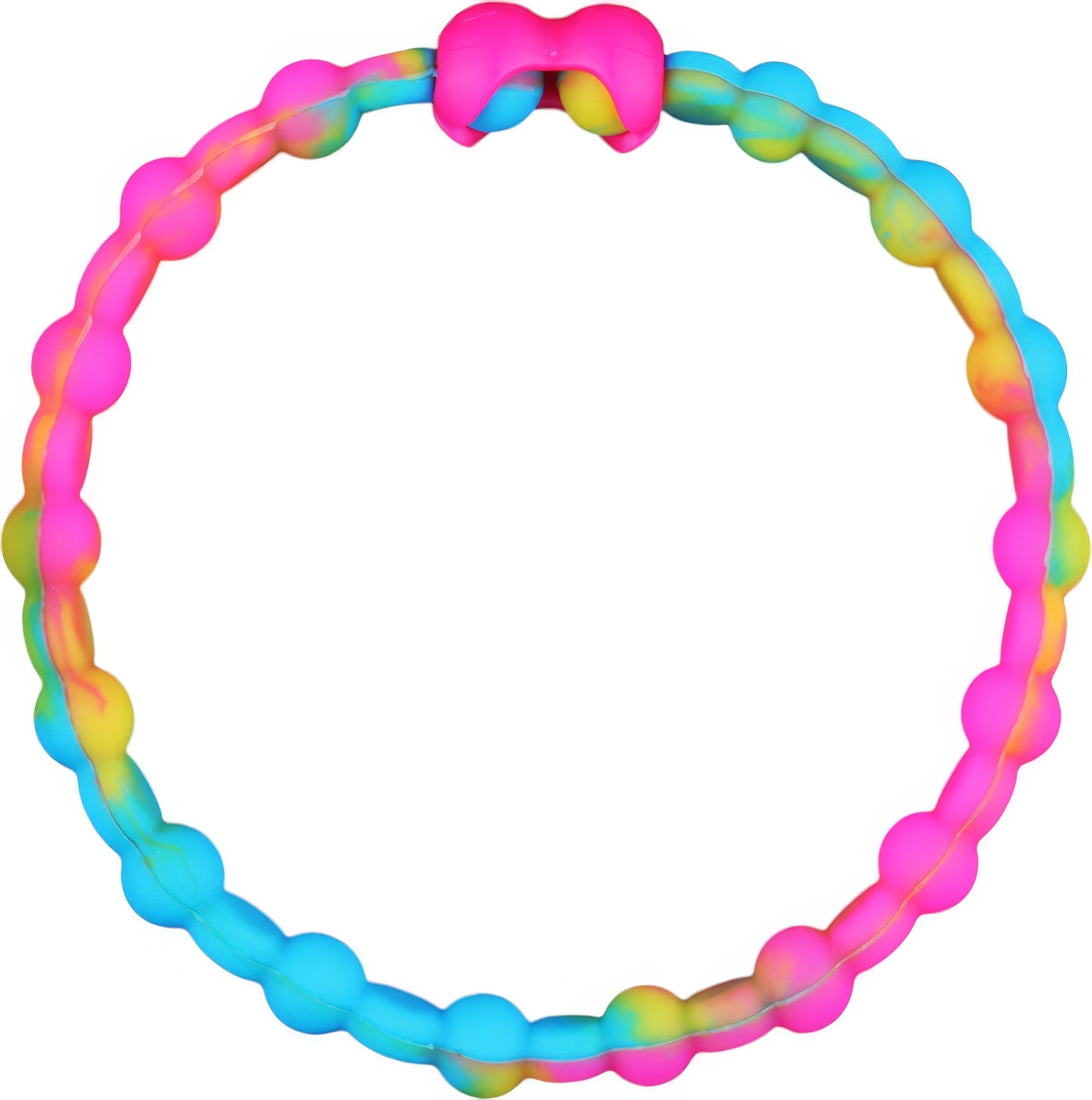 Tye Dye Hair Ties (4-pack): Une rafale de couleur fantaisiste