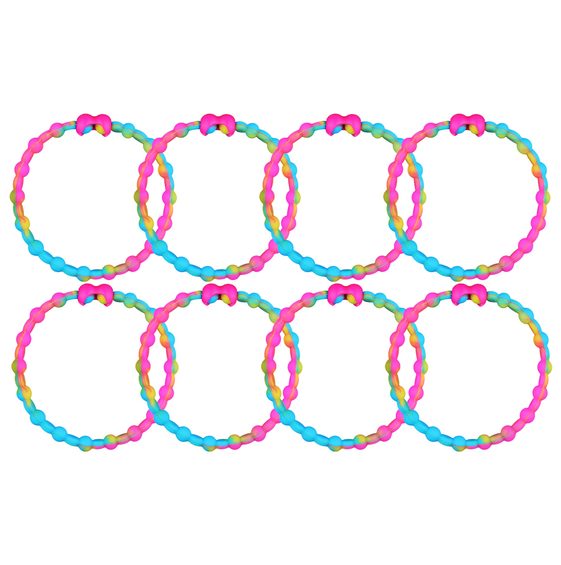 Tye Dye PRO Hair Ties: Easy Release Adjustable for Every Hair Type PAC ...