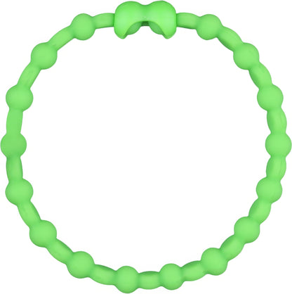 Green Hair Ties (4-Pack), Light Green: Add a Fresh Pop of Color to Your Hairstyle