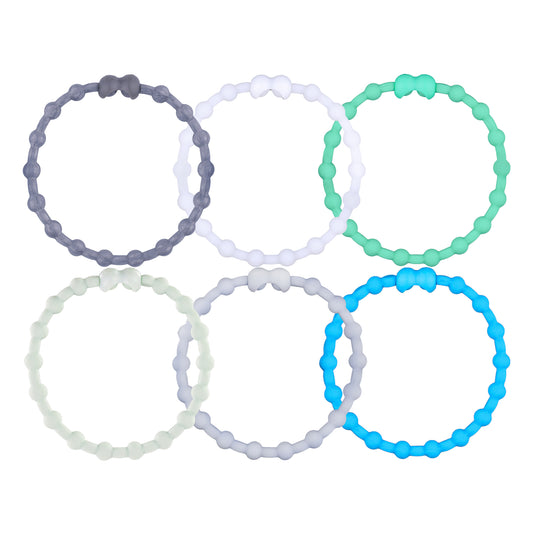 Polar Escape Pack Hair Ties (6-Pack): Un look cool et net pour chaque aventure