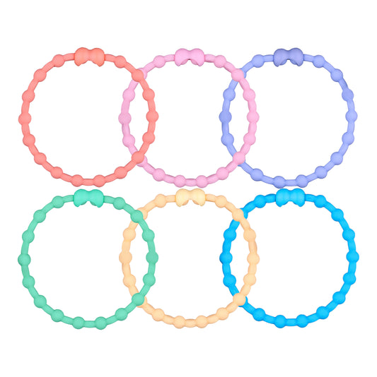 Spring Blossom Pack Hair Ties (6 pack) - Un fantasme floral pour chaque coiffure