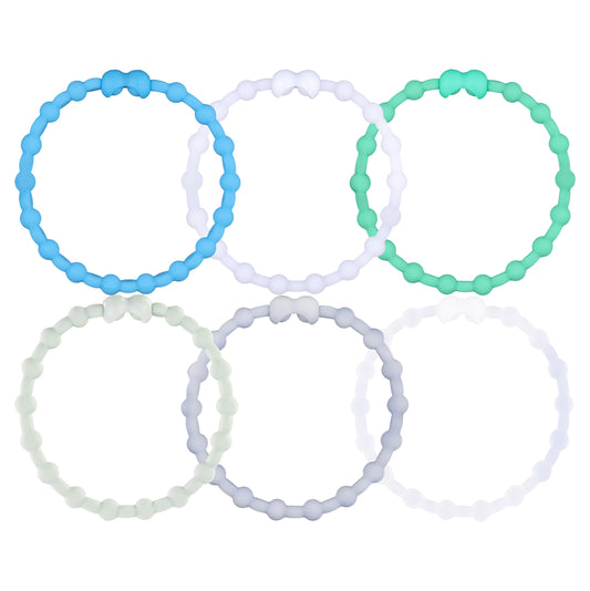 Ice Queen Pack PRO Hair Ties (6-Pack): Channel Your Inner Winter Wonderland