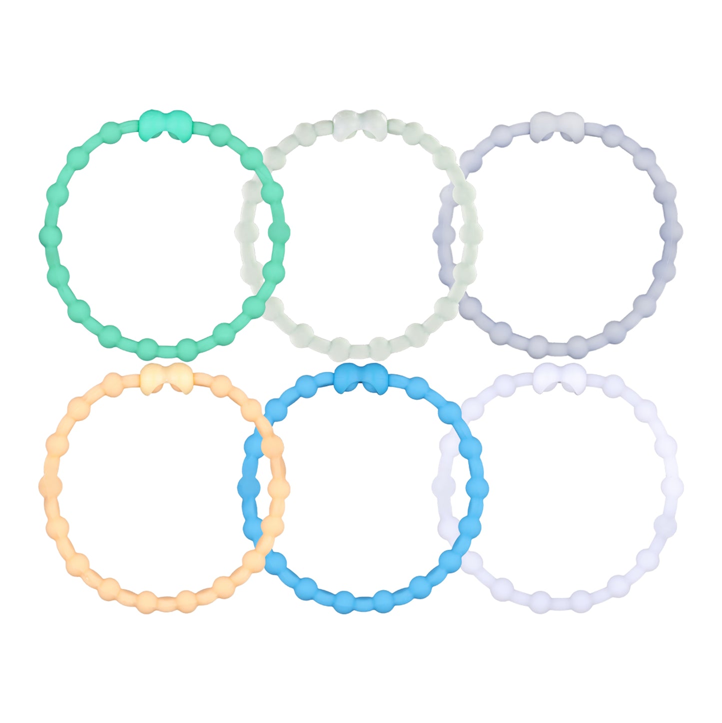 Frosty Morning Pack PRO Hair Ties (6-Pack): A Refreshing Start for Your Hair