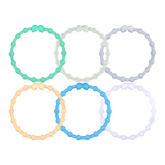 Frosty Morning Pack Pro Hair Ties (6 pack): Un début rafraîchissant pour vos cheveux