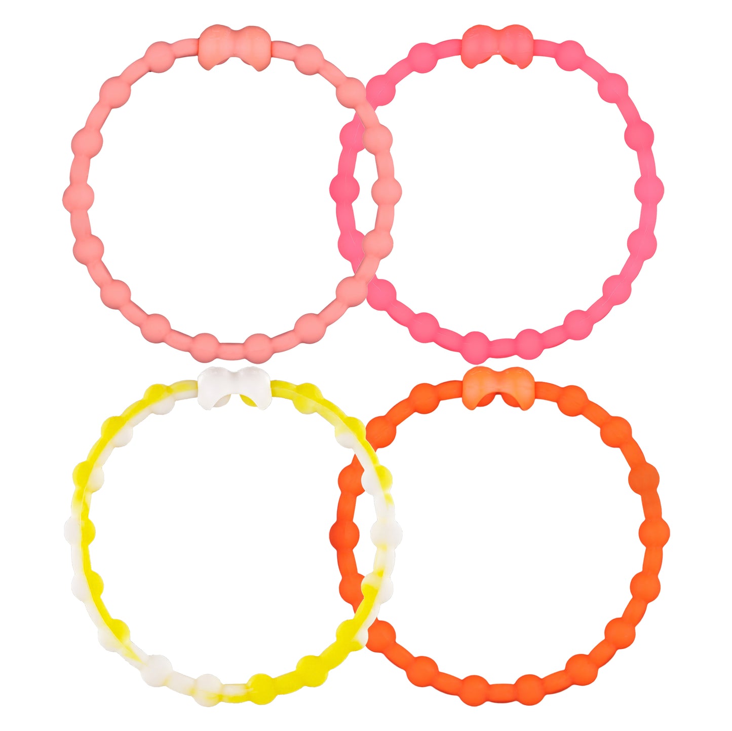 Sunrise Radiance Pack PRO Hair Ties (4-Pack): Bask in the Warmth of a New Day