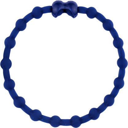 Navy Blue Hair Ties (8 Pack): Timeless Elegance for Every Look