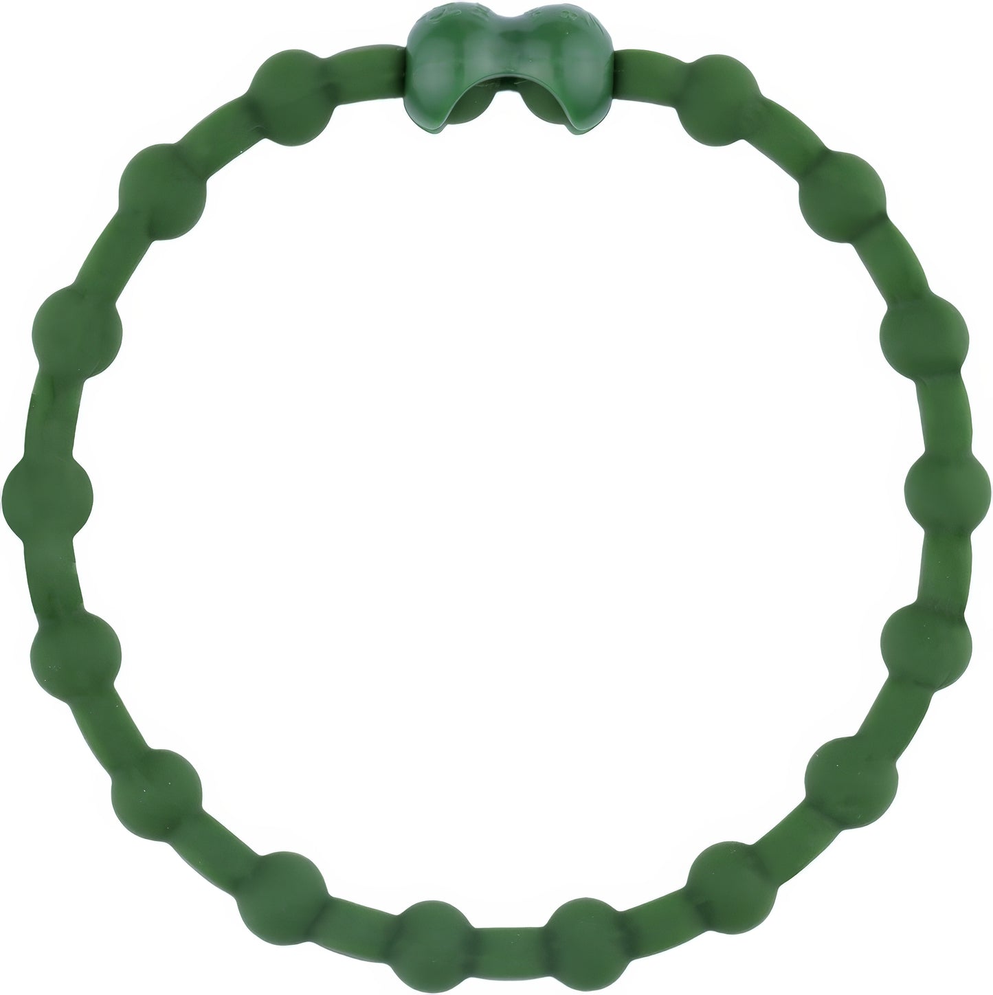 Army Green PRO Hair Ties: Easy Release Adjustable for Every Hair Type PACK OF 4