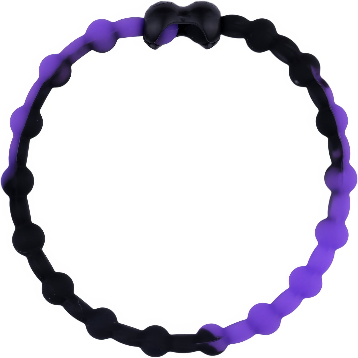 Black & Purple Hair Ties (8 Pack): A Touch of Enchantment for Your Hair with No-Snag Technology