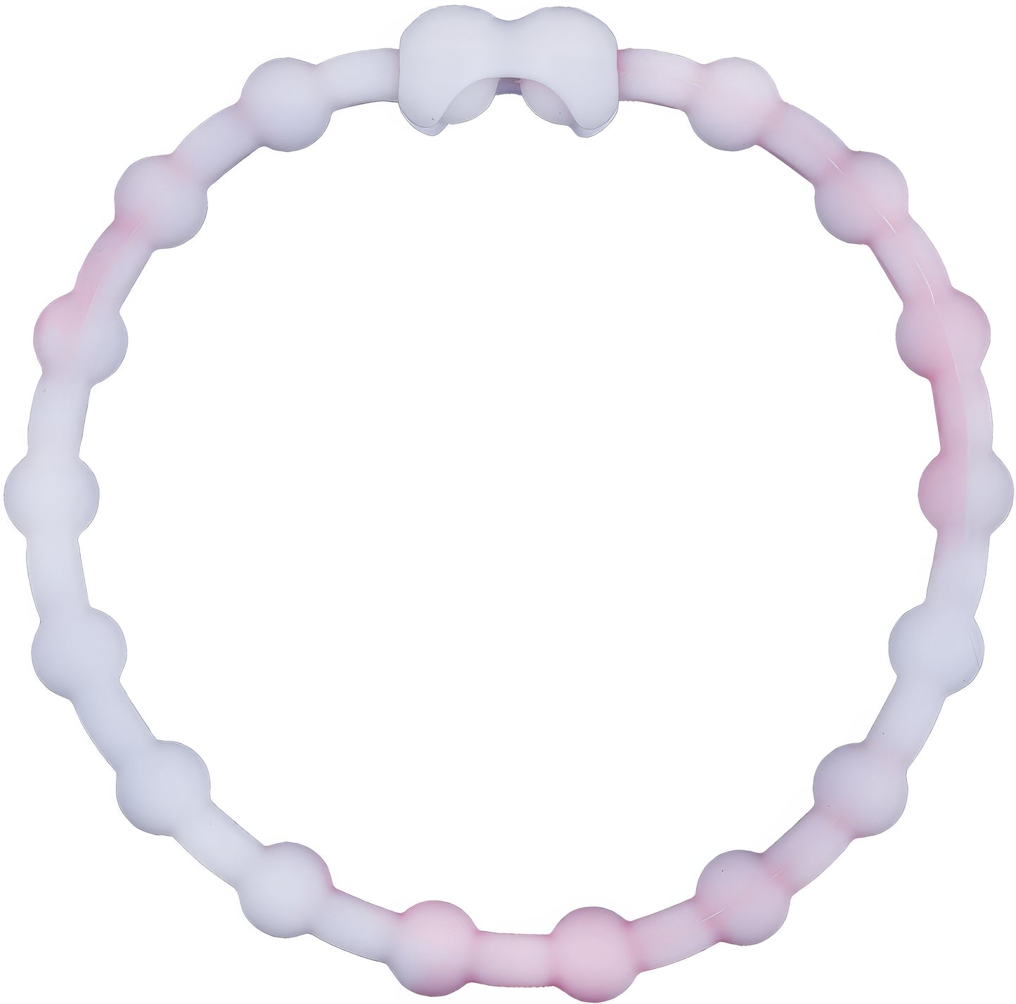Cloudy Pink Hair Ties (6-Pack): Soft Touch of Whimsy for Your Hair