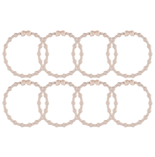 Stone Hair Ties (8 Pack): Timeless Elegance Meets Effortless Style