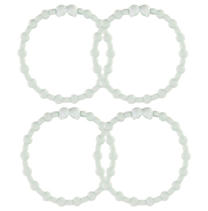 Soft Mint PRO Hair Ties (4-Pack): Embrace Tranquility and Style