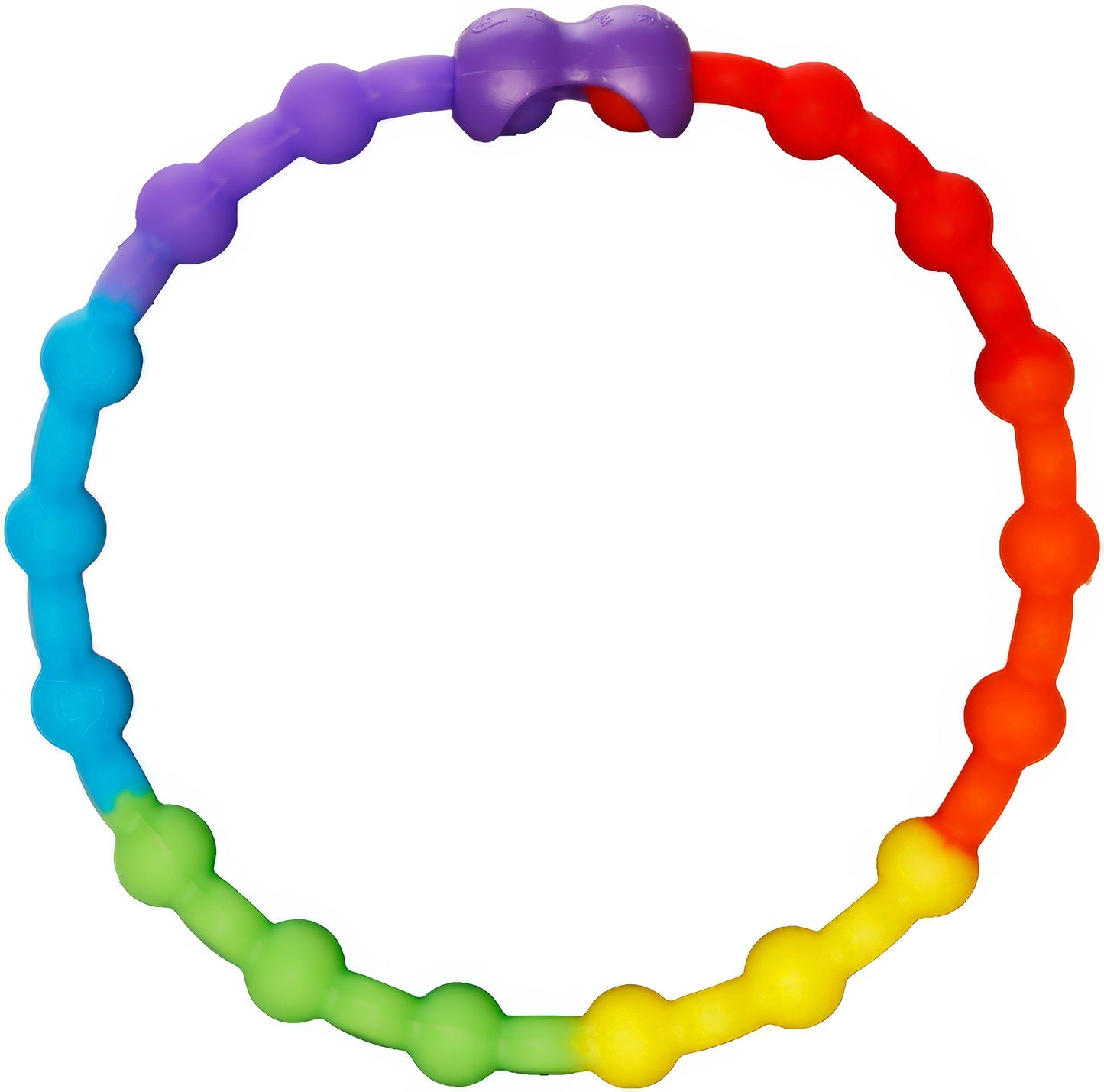 Rainbow Hair Ties (4-Pack) - Add a Splash of Color to Your Hairstyles
