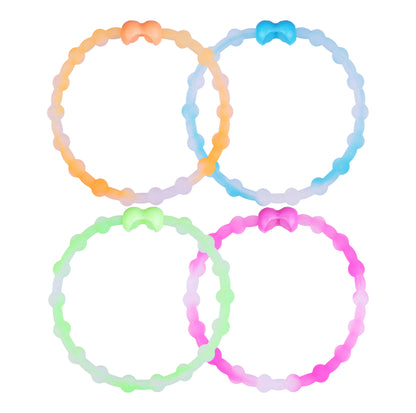 Neon Mirage Pack PRO Hair Ties (4-Pack): Elevate Your Style with Vibrant Variety