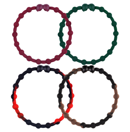 Twilight Mirage Pack PRO Hair Ties (4-Pack): Where Earth Meets Sky in Every Strand