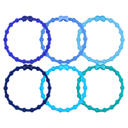 Ocean Depths Pack Hair Ties (6-Pack) - A Splash of Enchanting Color