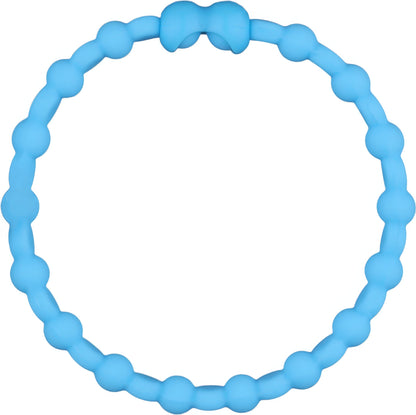 Pastel Blue Hair Ties (4-Pack) for Effortless Elegance