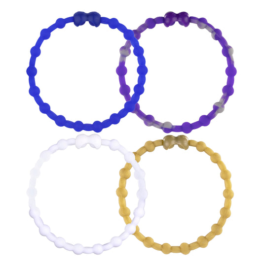 Majestic Dusk Pack PRO Hair Ties (4-Pack): Elevate Your Look with Twilight Hues