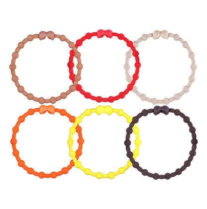 Autumn Blaze Pack PRO Hair Ties (6-Pack): Capture the Warmth of Fall in Every Strand