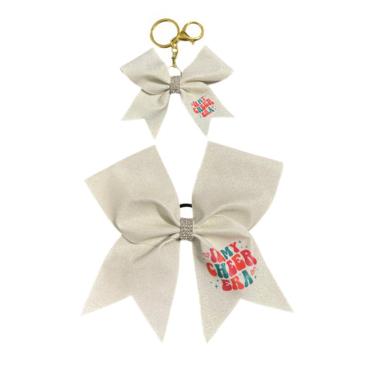 My Cheer Era Cheer Bow Hair Accessory with Glittering Rhinestones