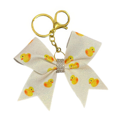 Duck Cheer Bow Hair Accessory