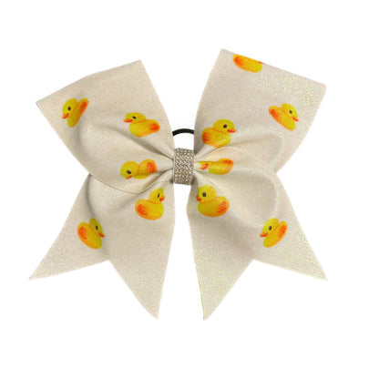 Duck Cheer Bow Hair Accessory