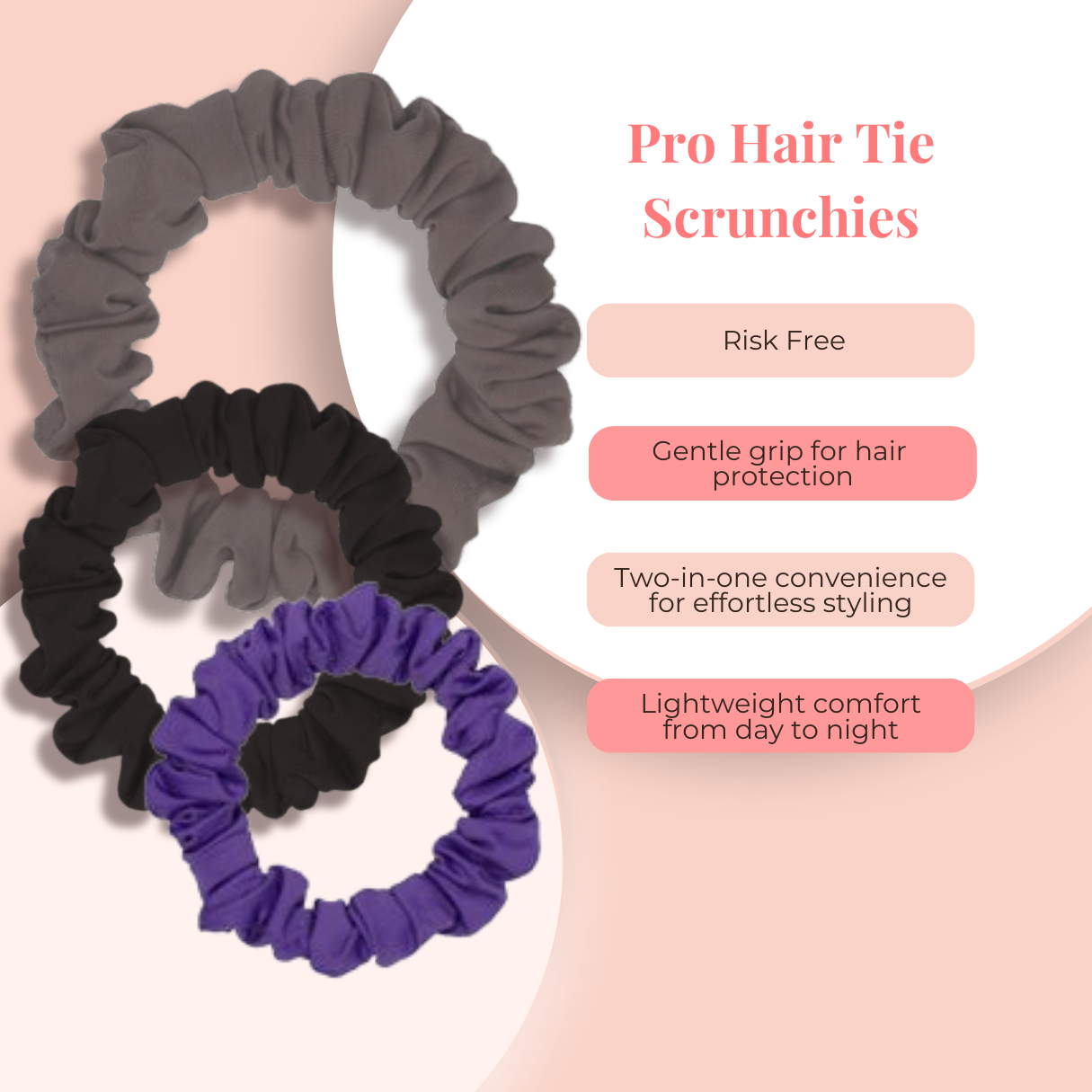 Limited Time Gift - Black PRO Scrunchie ($15 Value - FREE)