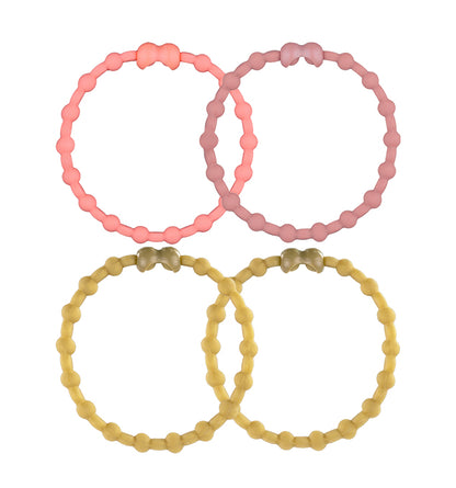 Golden Dusk Pack Hair Ties (4-Pack): omarm de uitstraling van Twilight