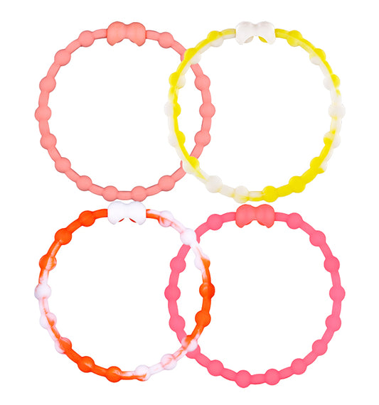 Dawn's Early Light Pack Hair Ties (4-Pack) | Embrace the Beauty of a New Day