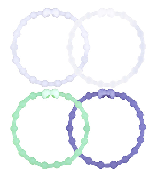 Ethereal Glow Pack PRO Hair Ties (4-Pack) | Illuminate Your Hairstyle with Ethereal Hues