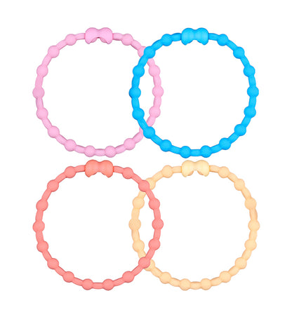 Harmonic Hues Pack PRO Hair Ties (4-Pack): Elevate Your Style with Subtle Elegance