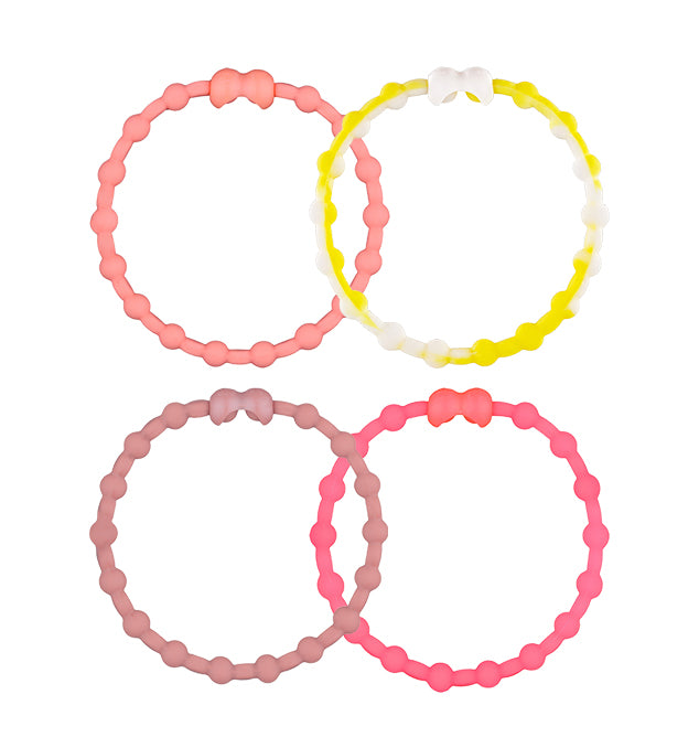 Golden Meadows Pack Pro Hair Ties (4-pack): Omfamna vårens strålande skönhet