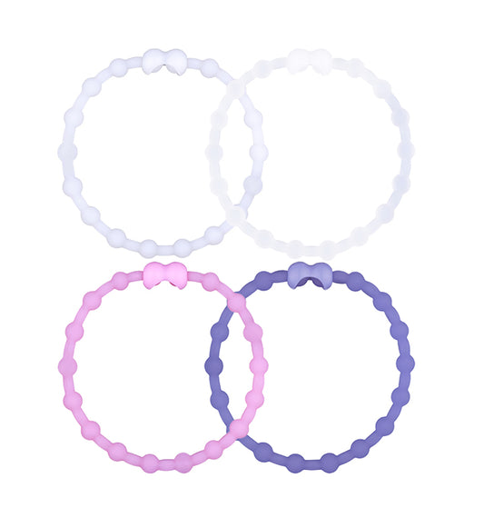 Lunar Glow Pack Pro Hair Ties (4-Pack): Belys din stil med himmelske nuancer